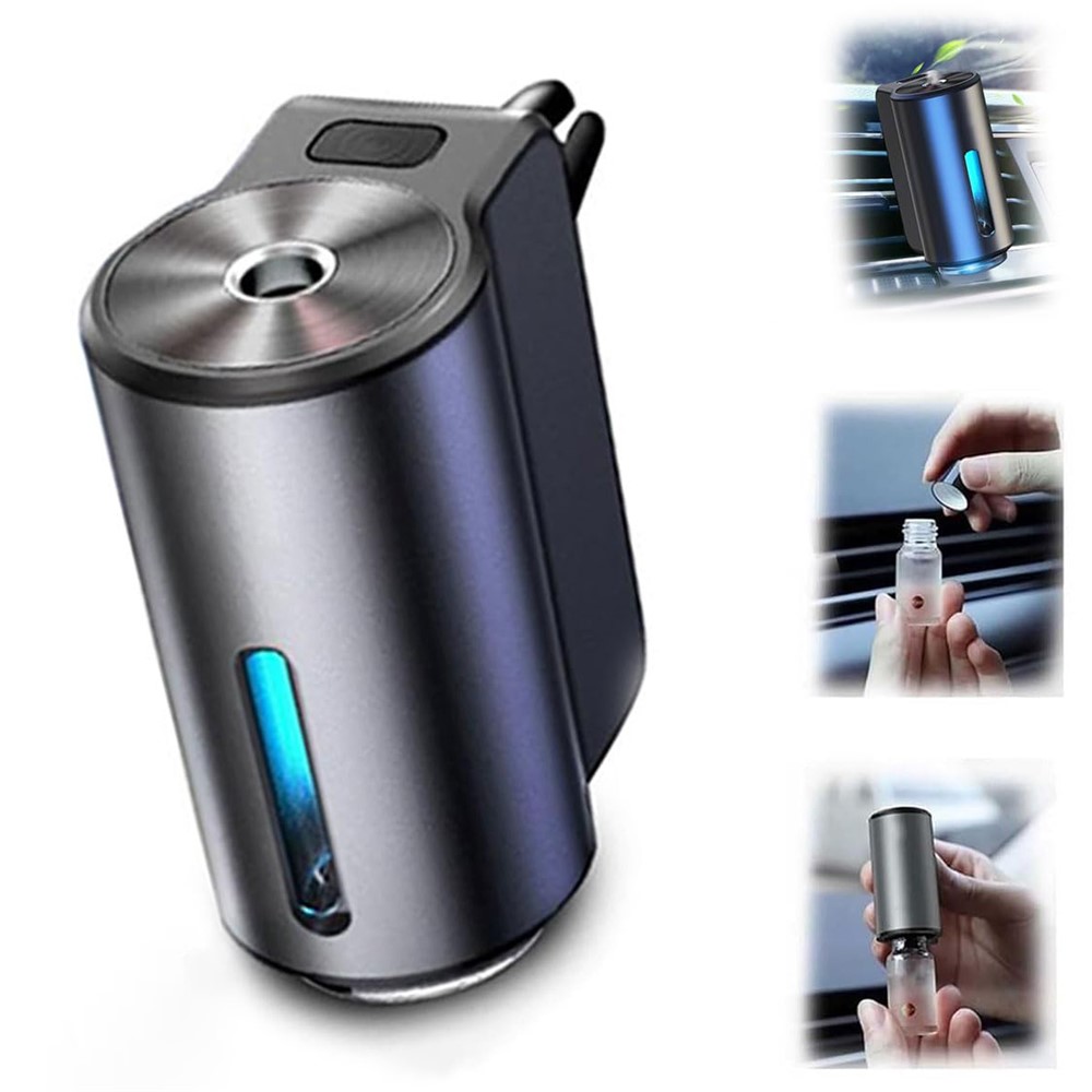 Car Air Vent Fragrance 3 Intensity Levels Smart Aroma Diffuser Air Freshener Perfume - Lemon