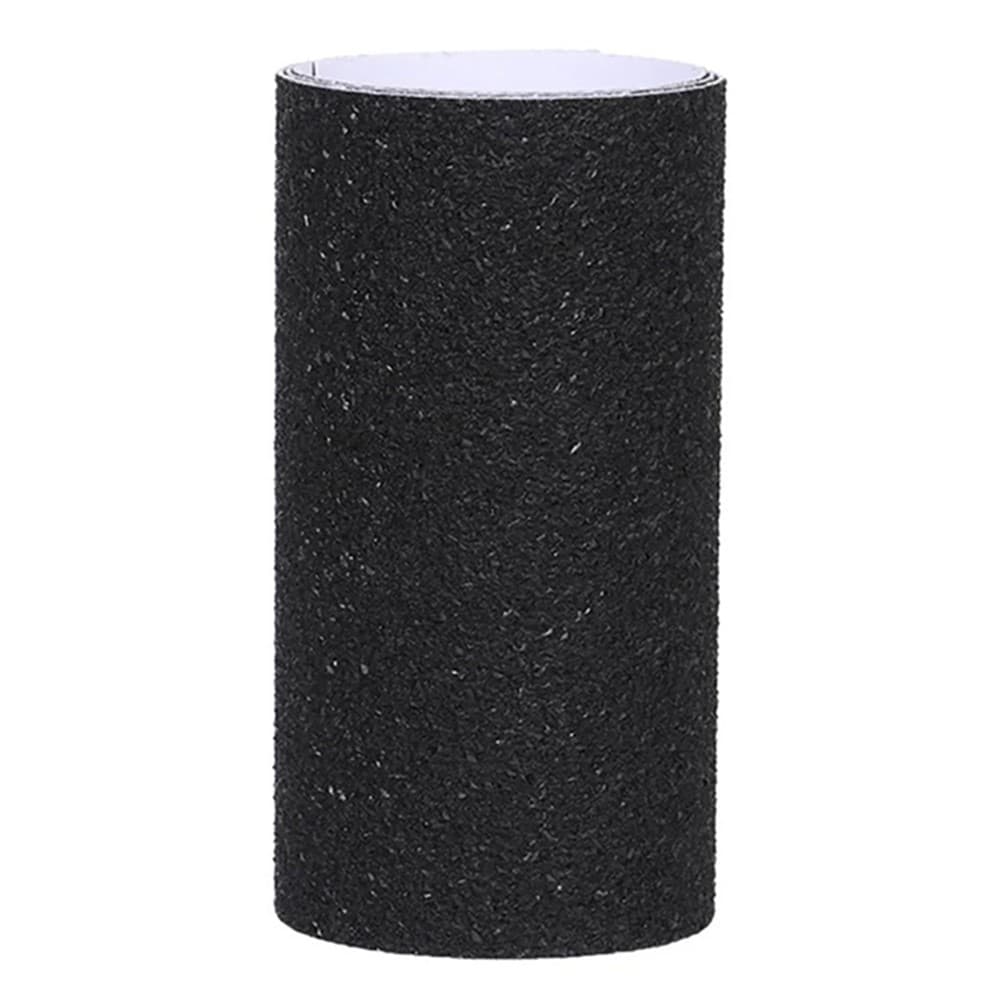 10x50cm Shoes Sole Protector Sticker Anti-slip Ground Grip Self-adhesive High Heels Sole Tape - Black