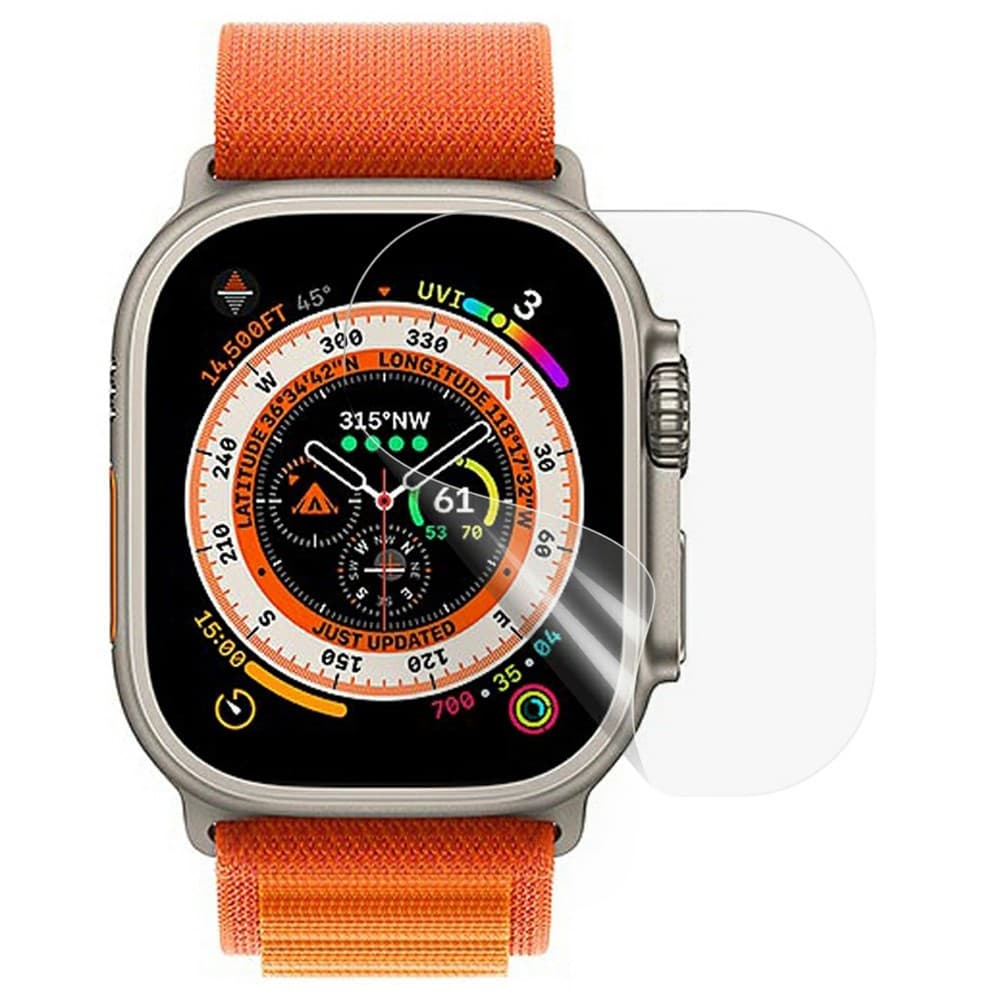 Apple Watch Series 11 46mm / 10 46mm Screen Protector Anti-Scratch TPU+PET Ultra Clear Hydrogel Watch Film